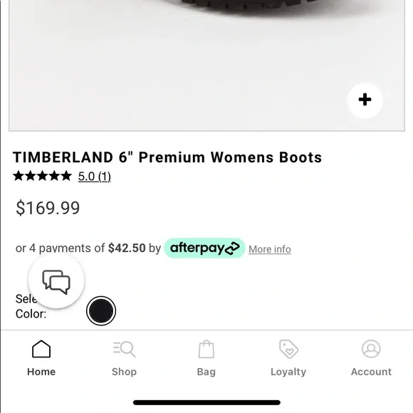 Timberland 6” Premium Black Boots - Picture 7 of 8